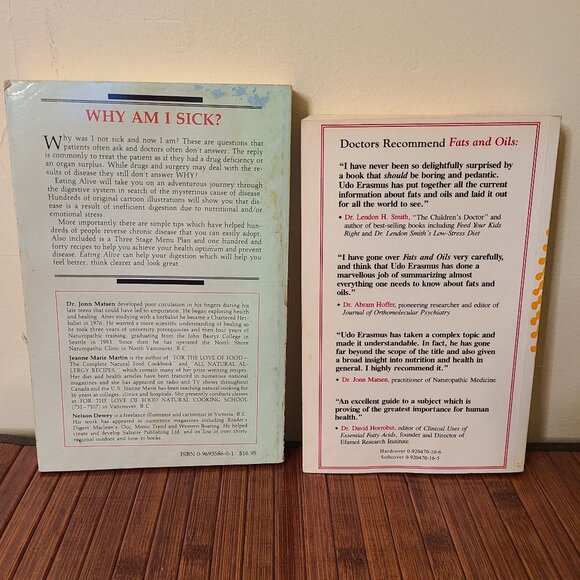 The Complete Guide to Fats & Oils - Erasmus Udo/Eating Alive - Dr. J.  Matsen - Picture 2 of 7